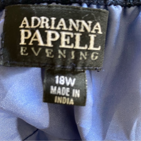 Adrianna papell beaded maxi dress 18W (b62) - Picture 3 of 6